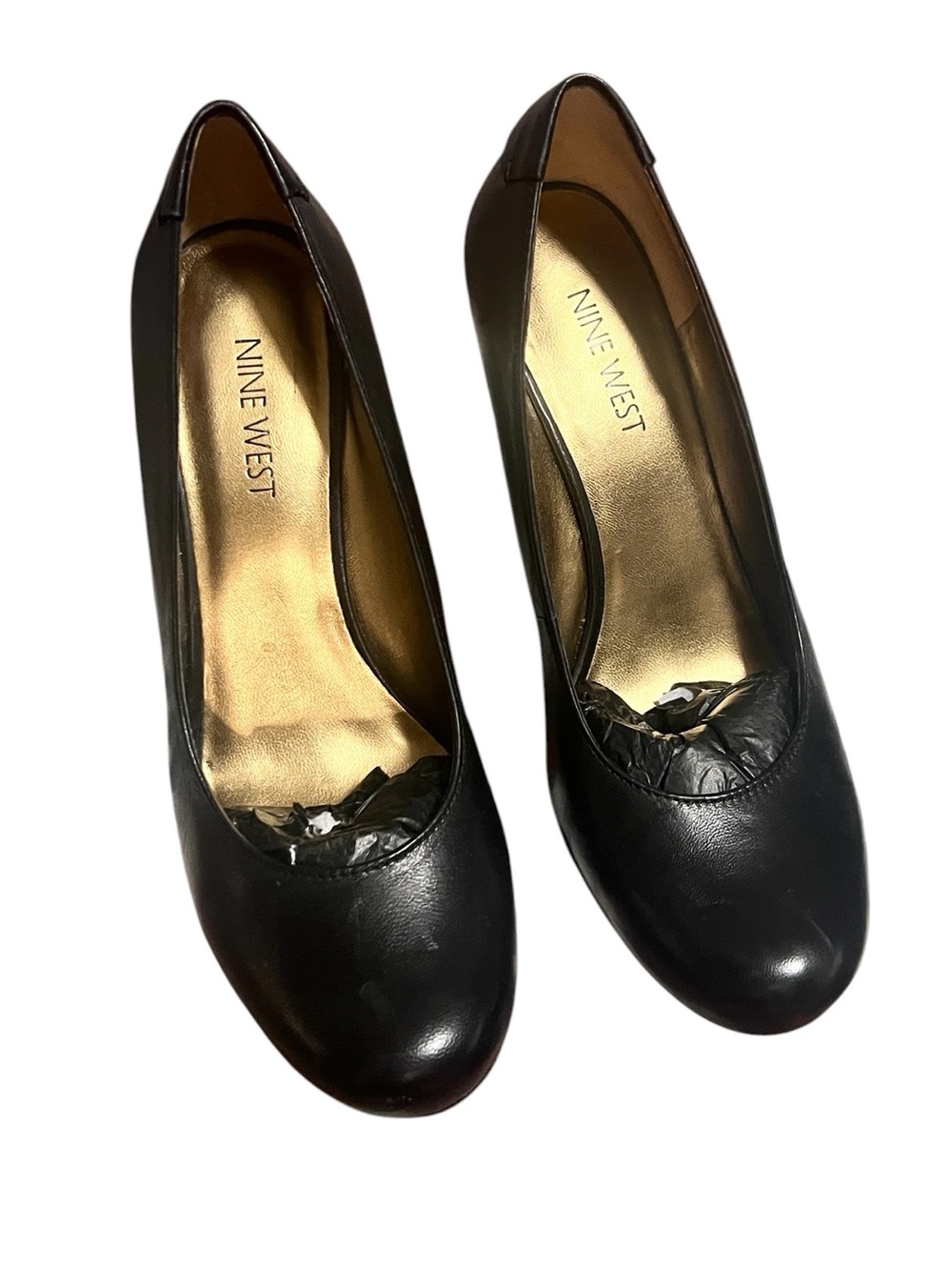 Nine West Smooch leather wedge heels.  Size 7